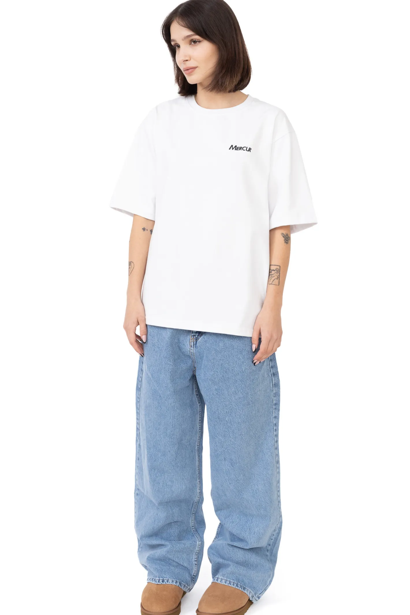 Spodnie Baggy|Jeansy-Mercur Spodnie Loose