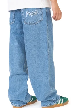 Spodnie Baggy|Jeansy-Mercur Spodnie Loose Brush