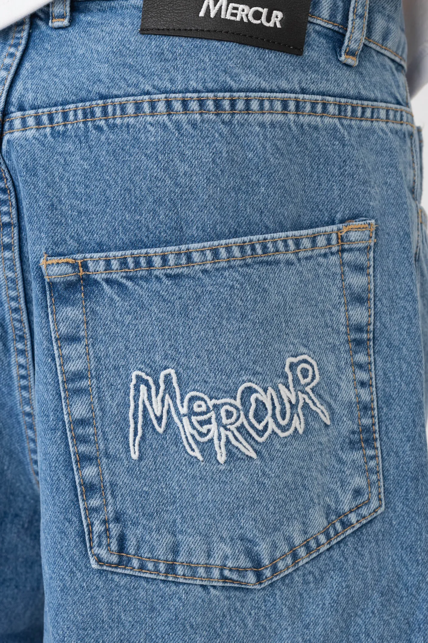 Spodnie Baggy|Jeansy-Mercur Spodnie Loose Brush