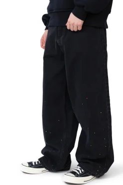 Spodnie Baggy|Jeansy-Mercur Spodnie Loose Crystal