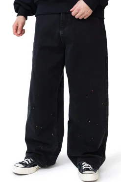 Spodnie Baggy|Jeansy-Mercur Spodnie Loose Crystal