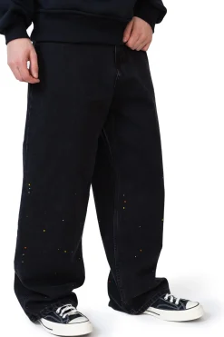 Spodnie Baggy|Jeansy-Mercur Spodnie Loose Crystal