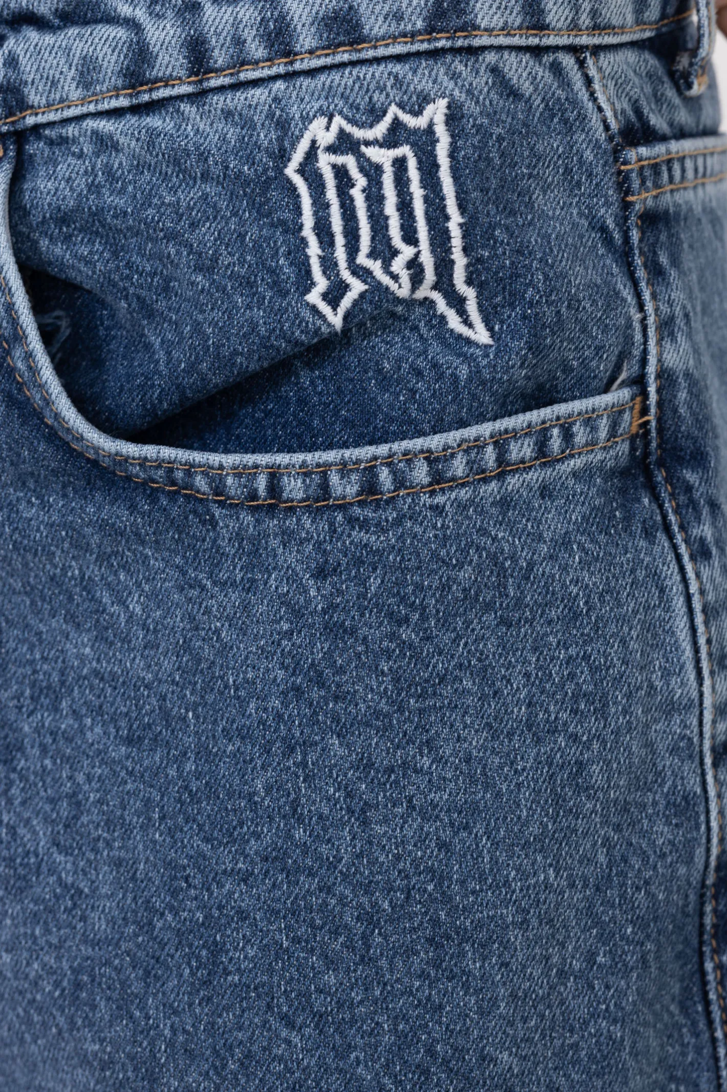 Spodnie Baggy|Jeansy-Mercur Spodnie Loose Gothic