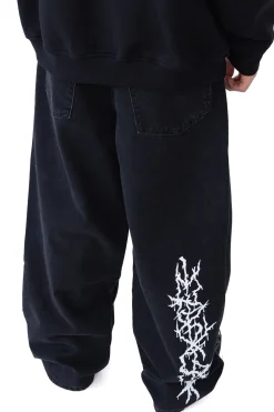 Spodnie Baggy|Jeansy-Mercur Spodnie Loose Metal