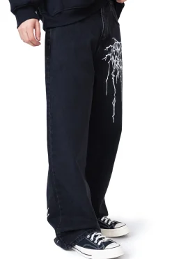 Spodnie Baggy|Jeansy-Mercur Spodnie Loose Metal