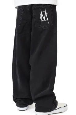Spodnie Baggy|Jeansy-Mercur Spodnie Loose Monument