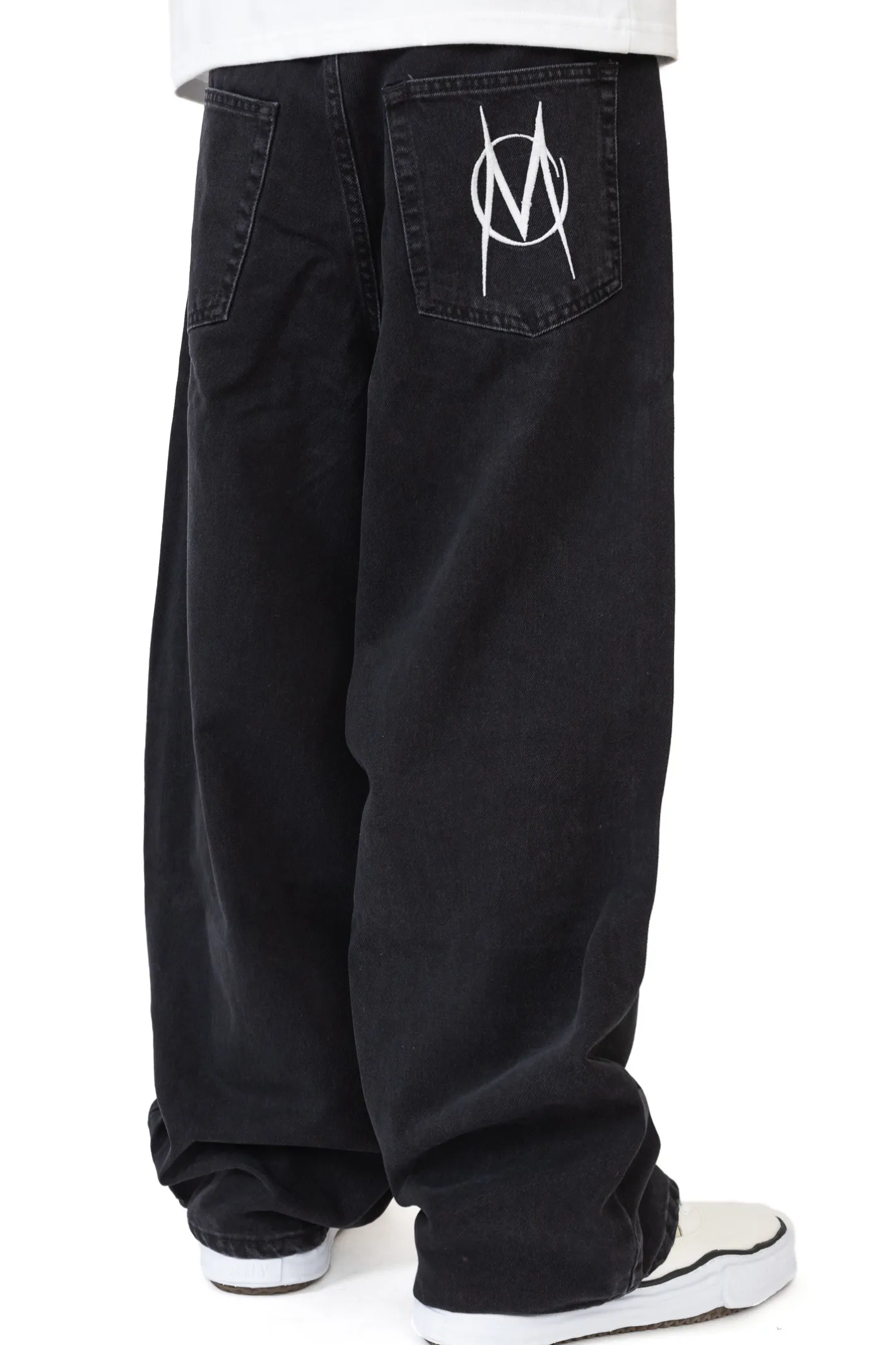 Spodnie Baggy|Jeansy-Mercur Spodnie Loose Monument