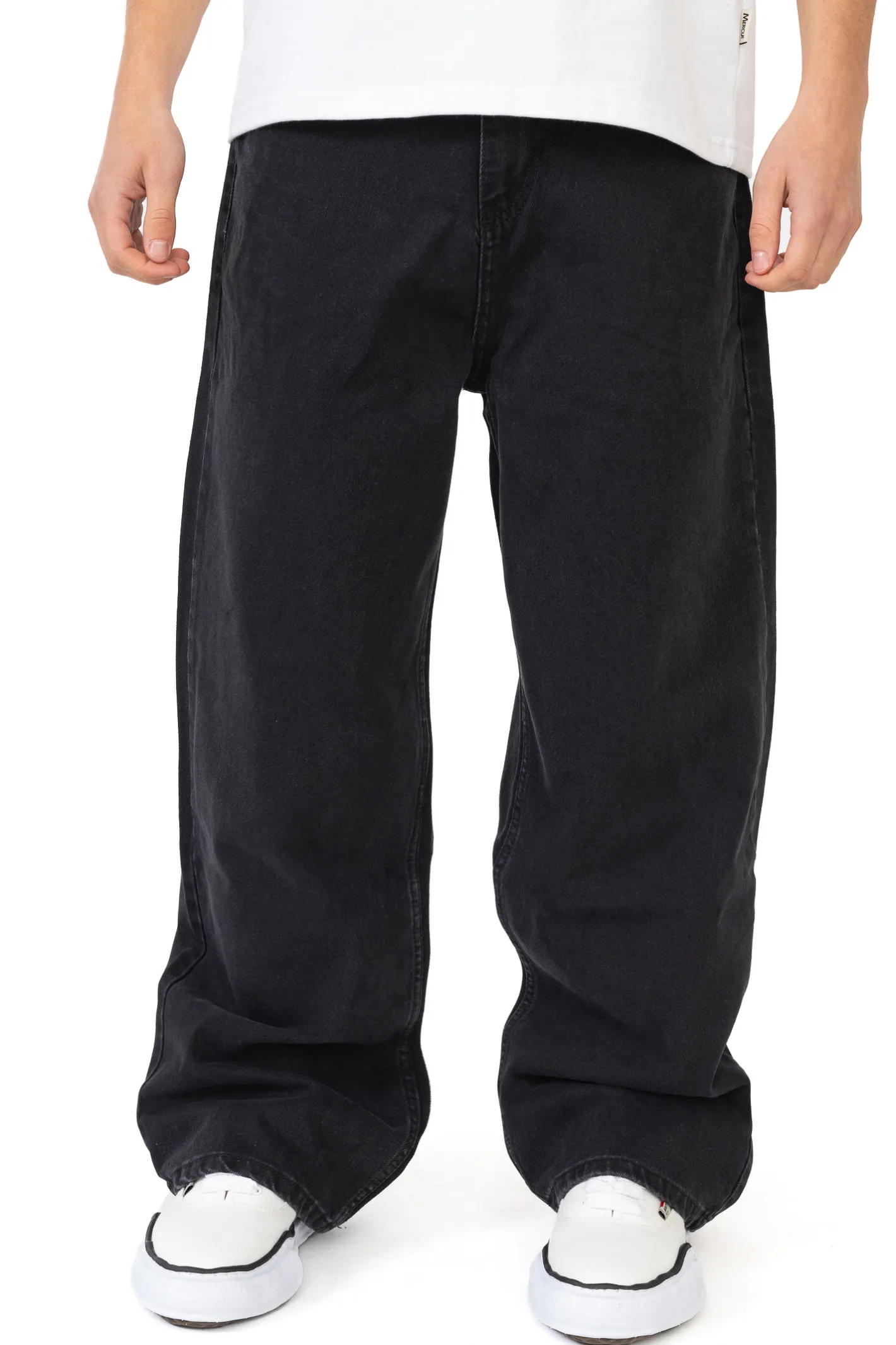 Spodnie Baggy|Jeansy-Mercur Spodnie Loose Monument