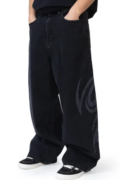 Spodnie Baggy|Jeansy-Mercur Spodnie Loose Tribal