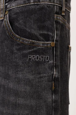 Jeansy-Prosto Spodnie Jeans Hopler