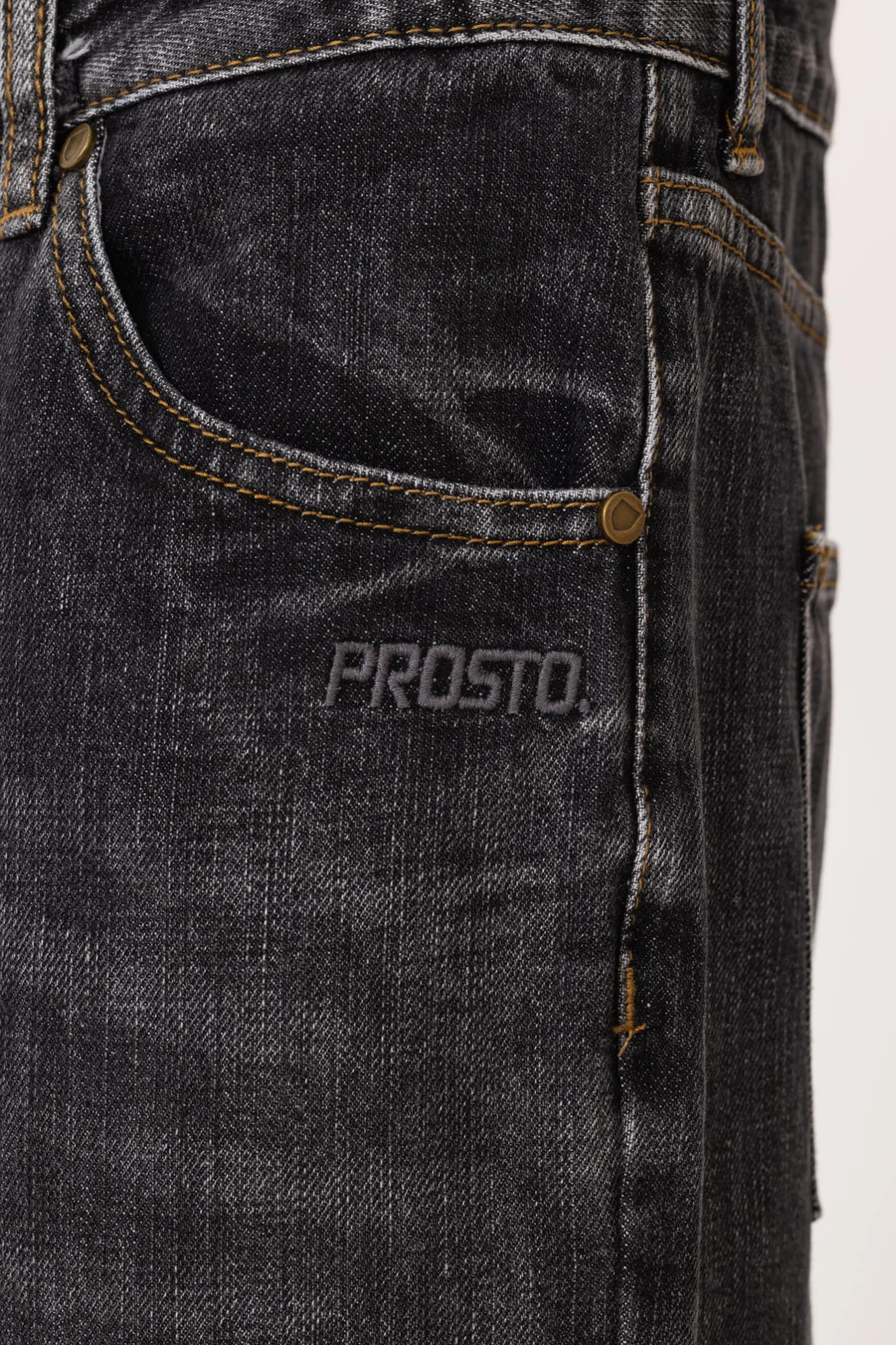 Jeansy-Prosto Spodnie Jeans Hopler