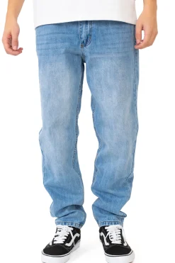 Jeansy-Prosto Spodnie Jeans Hopler