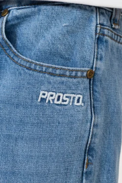 Jeansy-Prosto Spodnie Jeans Hopler