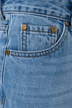 Jeansy-Prosto Spodnie Jeans Hopler
