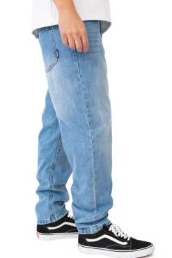 Jeansy-Prosto Spodnie Jeans Hopler