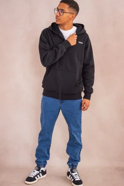 Jeansy|Joggery-Prosto Spodnie Jeans Jogger Hees