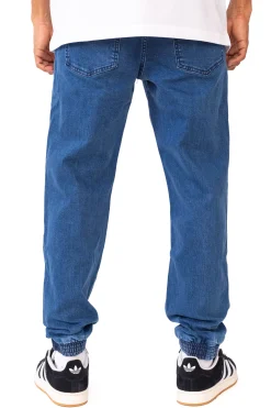 Jeansy|Joggery-Prosto Spodnie Jeans Jogger Hees