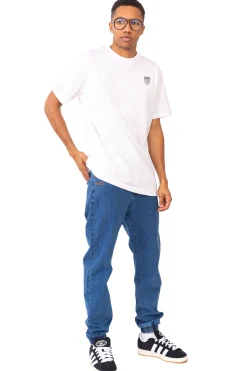 Jeansy|Joggery-Prosto Spodnie Jeans Jogger Hees