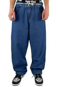 Jeansy|Spodnie Baggy-Raw Hide Spodnie OGeans Denim