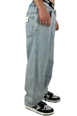 Spodnie Baggy|Jeansy-Raw Hide Spodnie OGeans Denim