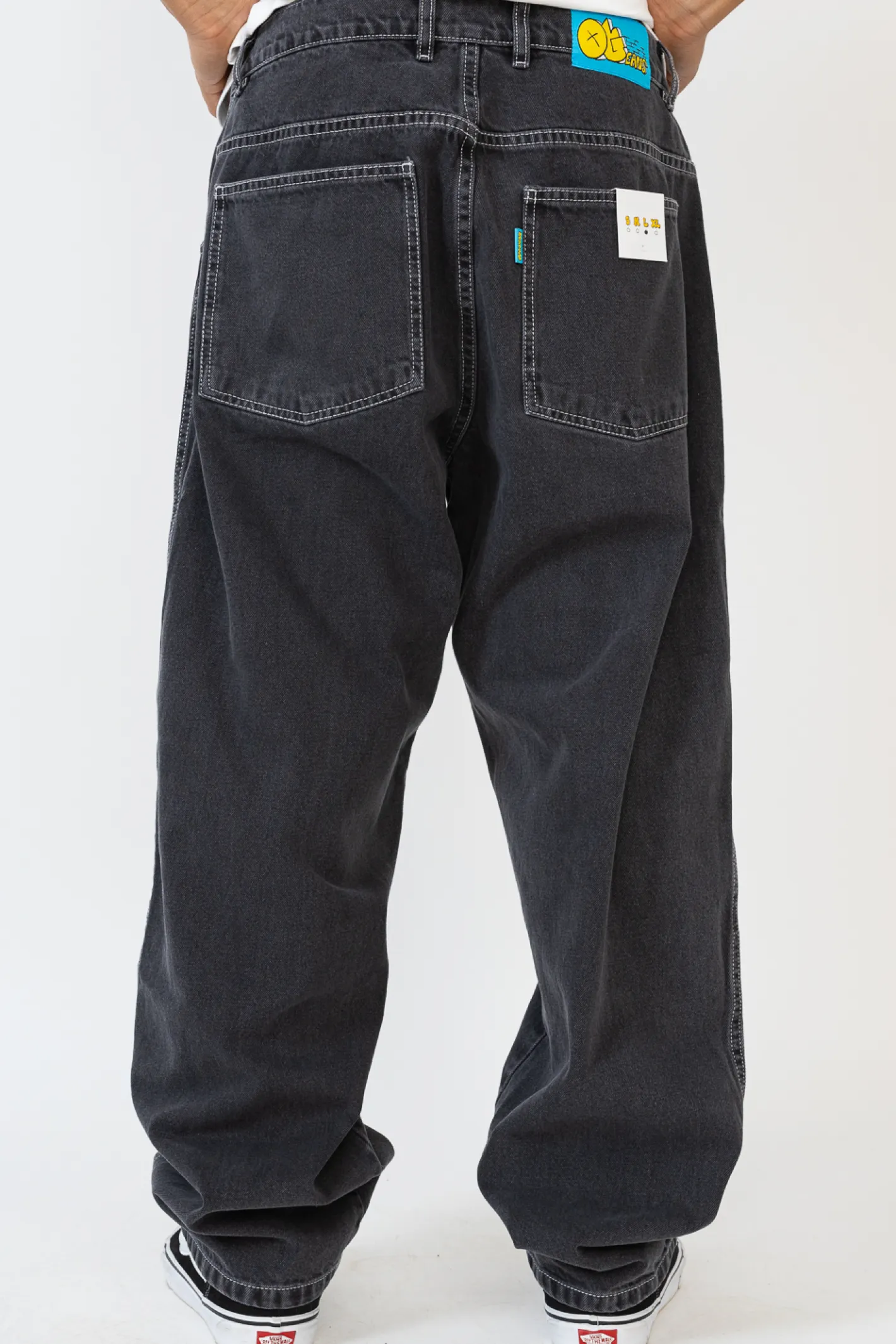 Spodnie Baggy|Jeansy-Raw Hide Spodnie OGeans Denim