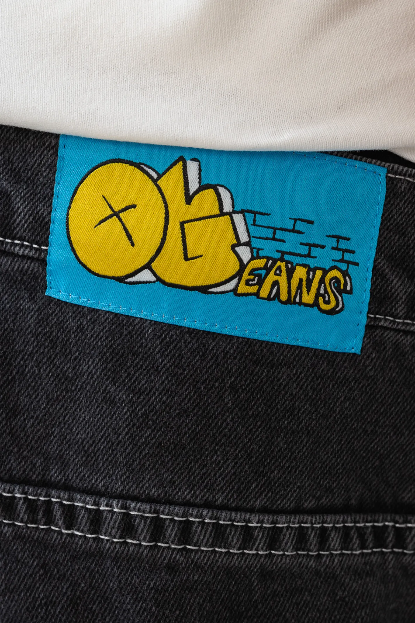 Spodnie Baggy|Jeansy-Raw Hide Spodnie OGeans Denim