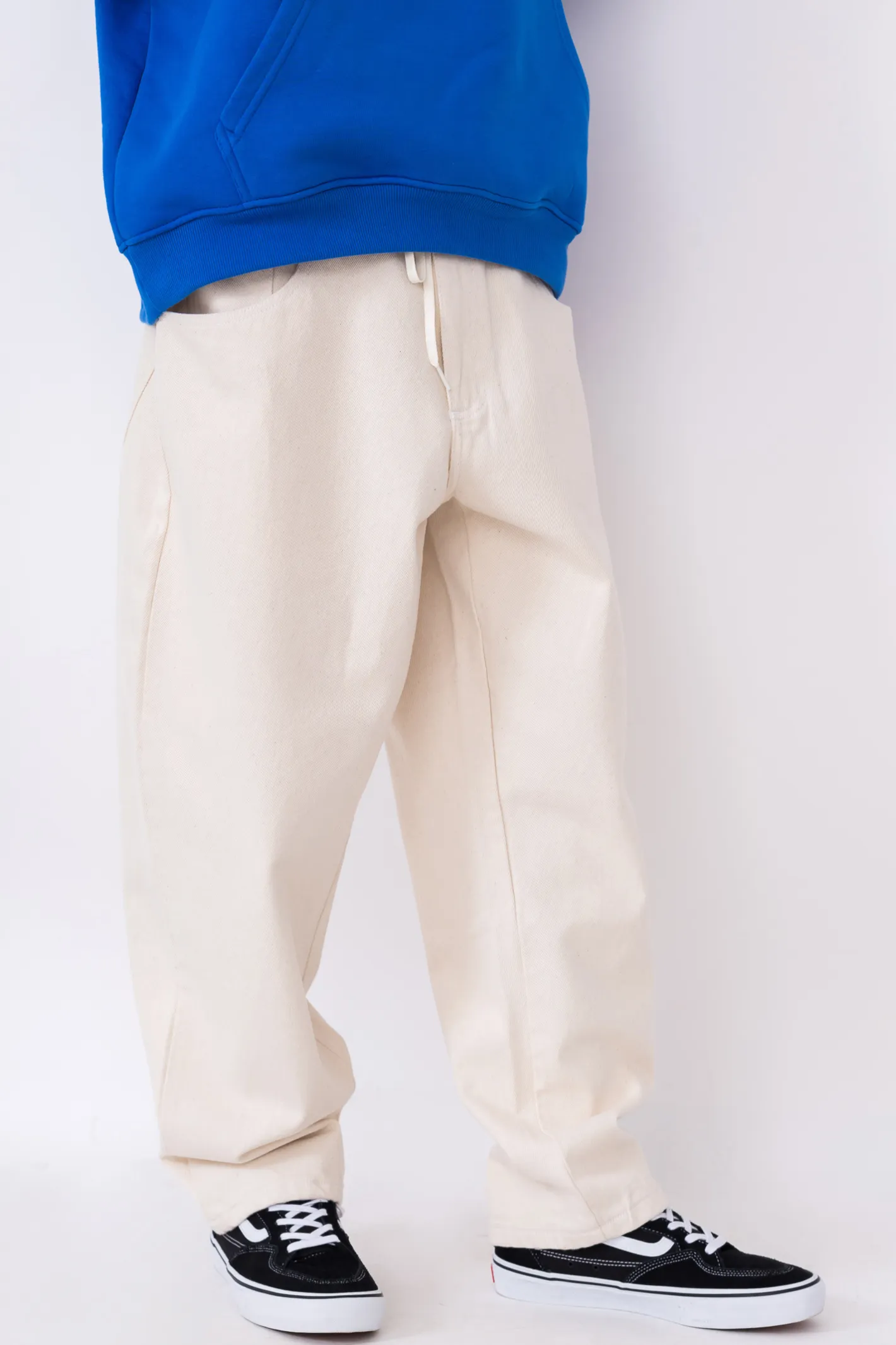 Spodnie Baggy|Jeansy-Raw Hide Spodnie OGeans Denim