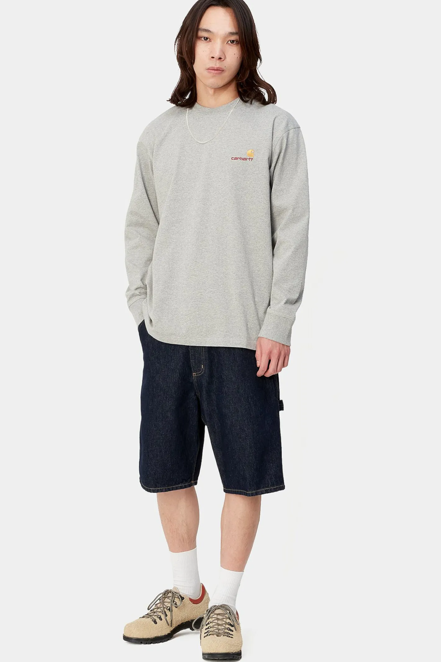 Szorty Jeansowe|Jorts-Carhartt WIP Szorty Single Knee
