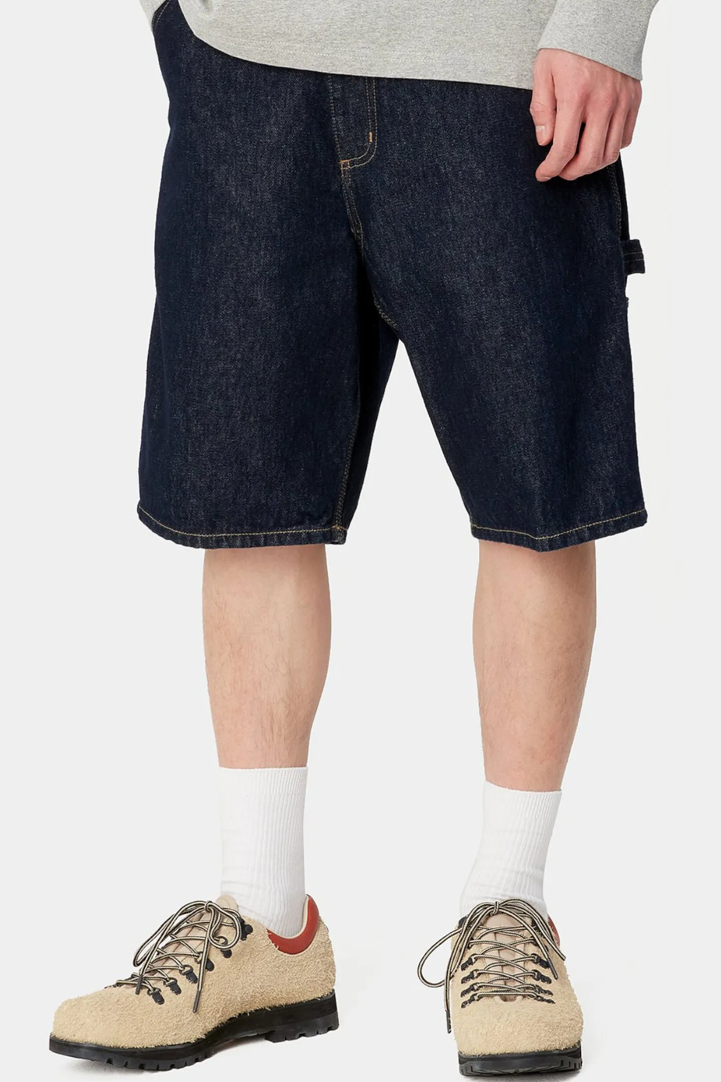 Szorty Jeansowe|Jorts-Carhartt WIP Szorty Single Knee