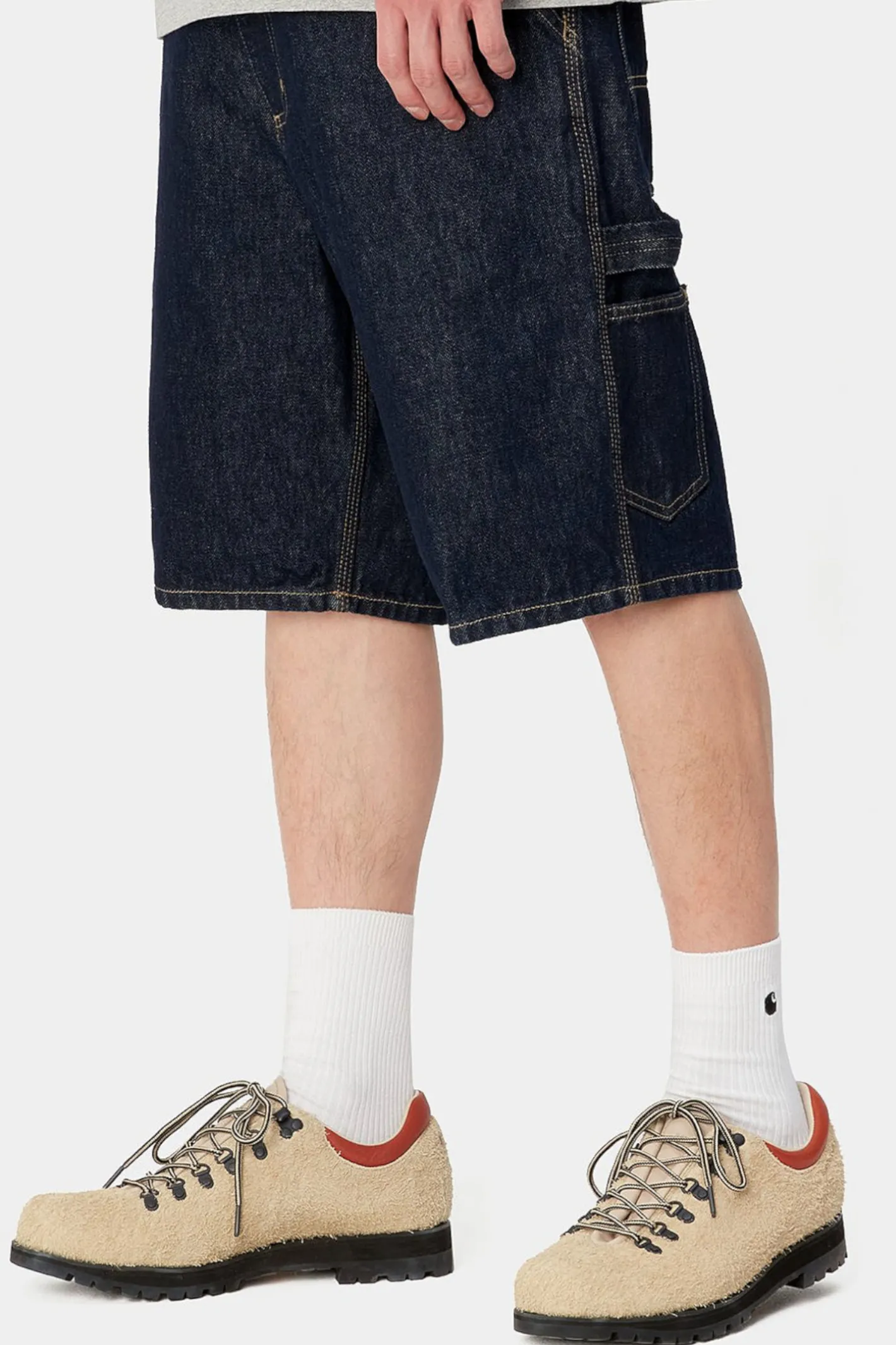 Szorty Jeansowe|Jorts-Carhartt WIP Szorty Single Knee