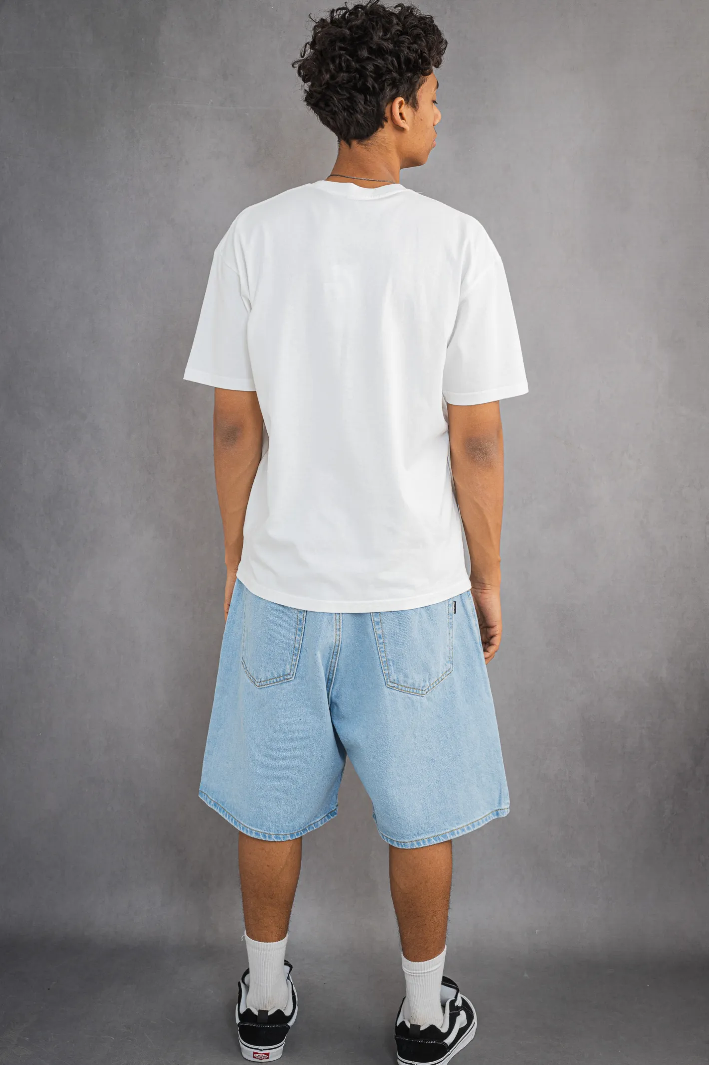 Szorty Jeansowe|Jorts-Kamuflage Szorty Way Too Big
