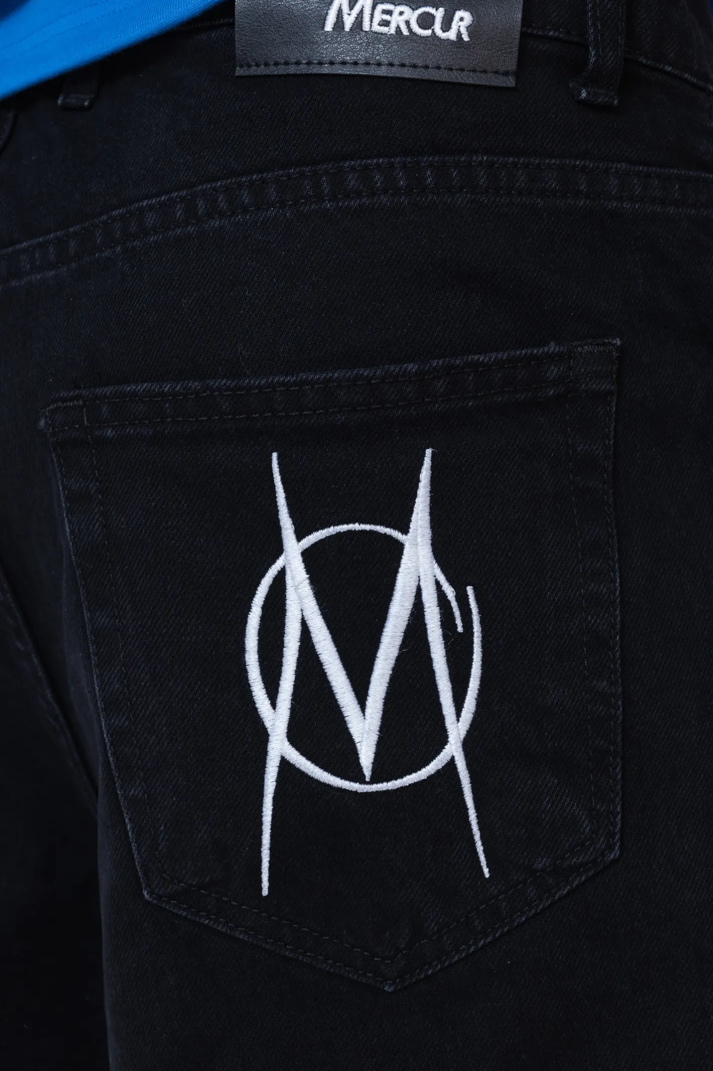 Szorty Jeansowe|Jorts-Mercur Szorty Loose Monument