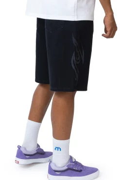 Szorty Jeansowe|Jorts-Mercur Szorty Loose Tribal