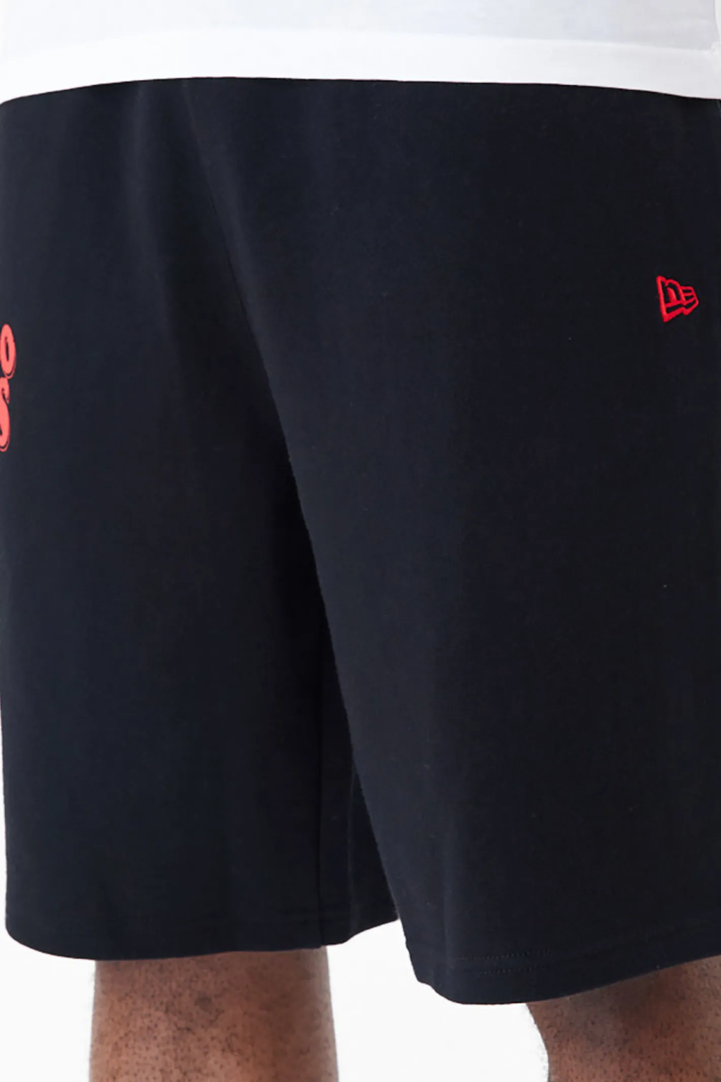 Szorty Materiałowe-New Era Cap Szorty New Era Chicago Bulls NBA Script Oversized