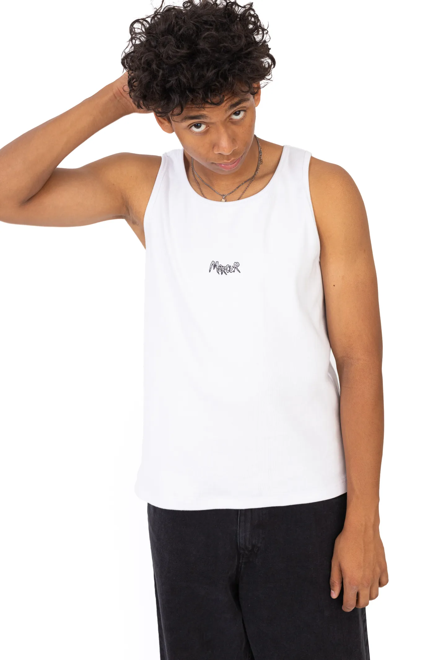 Tank Top-Mercur Tank Top Brush
